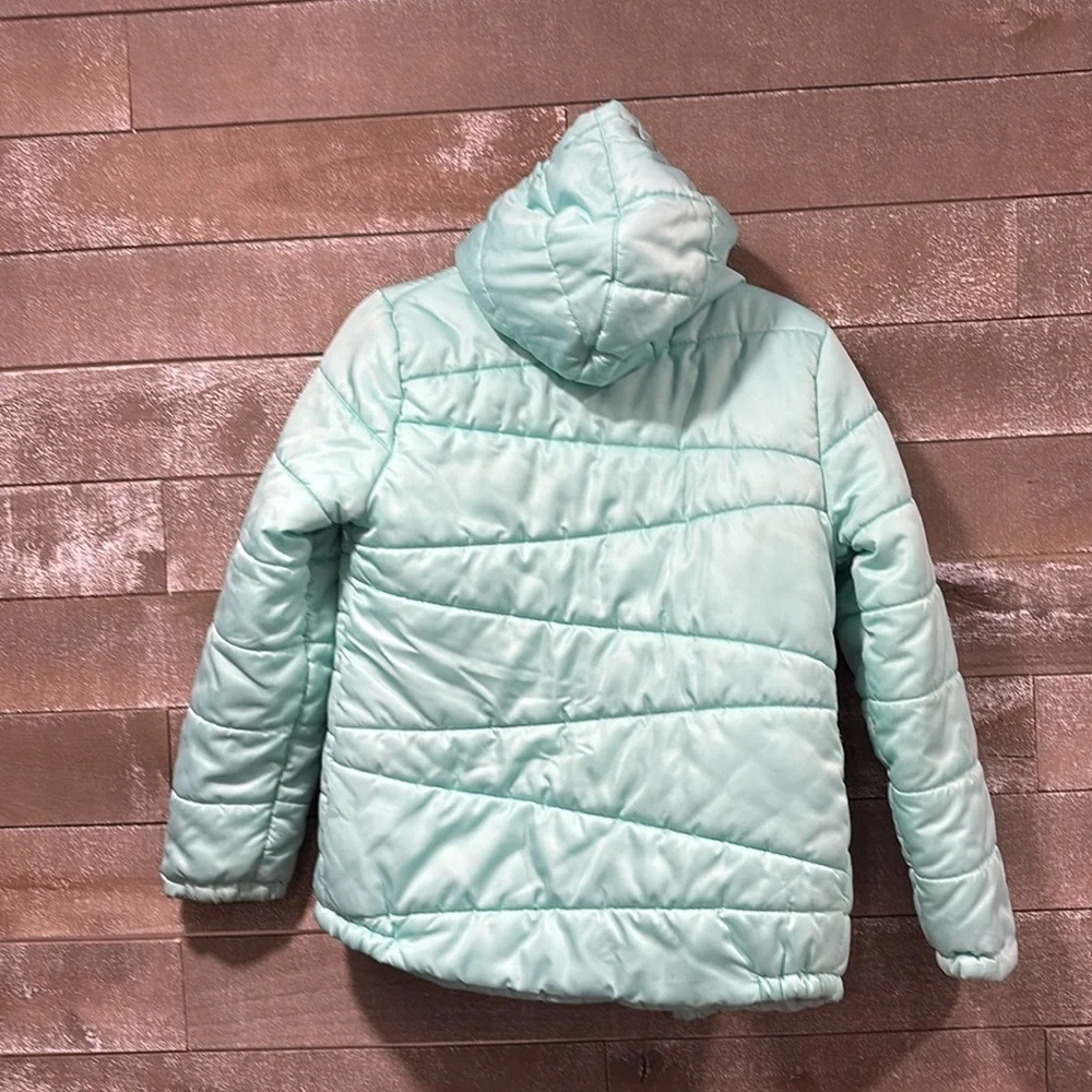 Under Armor teal winter cold gear coat size YXL